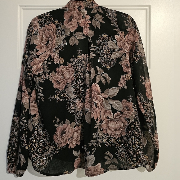 New Lovestitch Daphne Surplice Blouse Sz Small - Picture 7 of 8